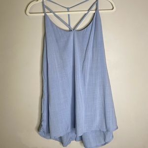 No Boundaries || Light Blue Tank Top